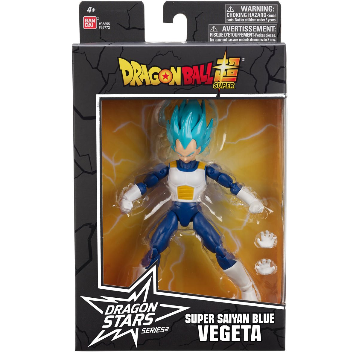 Dragon Ball Super Dragon Stars Figure Wave 5 Super Saiyan Blue Vegeta V2