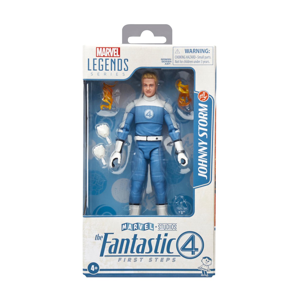The Fantastic Four: First Steps Marvel Legends Series Johnny Storm 6-Inch Action Figure