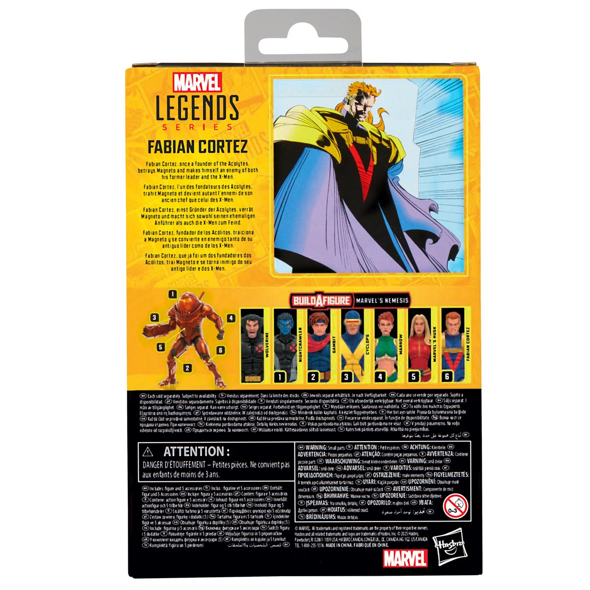 X-Men Marvel Legends Fabian Cortez 6-Inch Action Figure