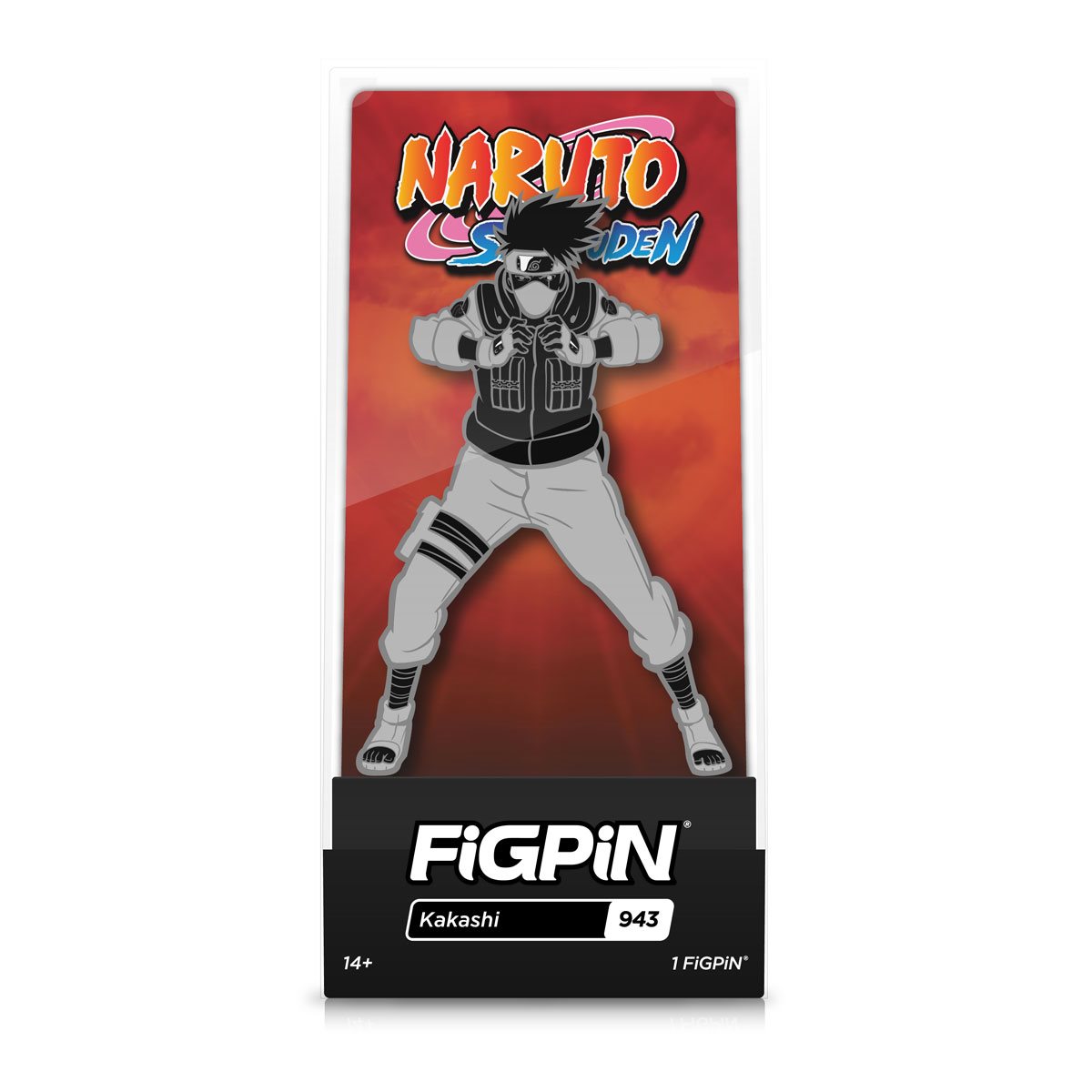Naruto Shippuden Kakashi Tsukuyomi FiGPiN Classic Enamel Pin