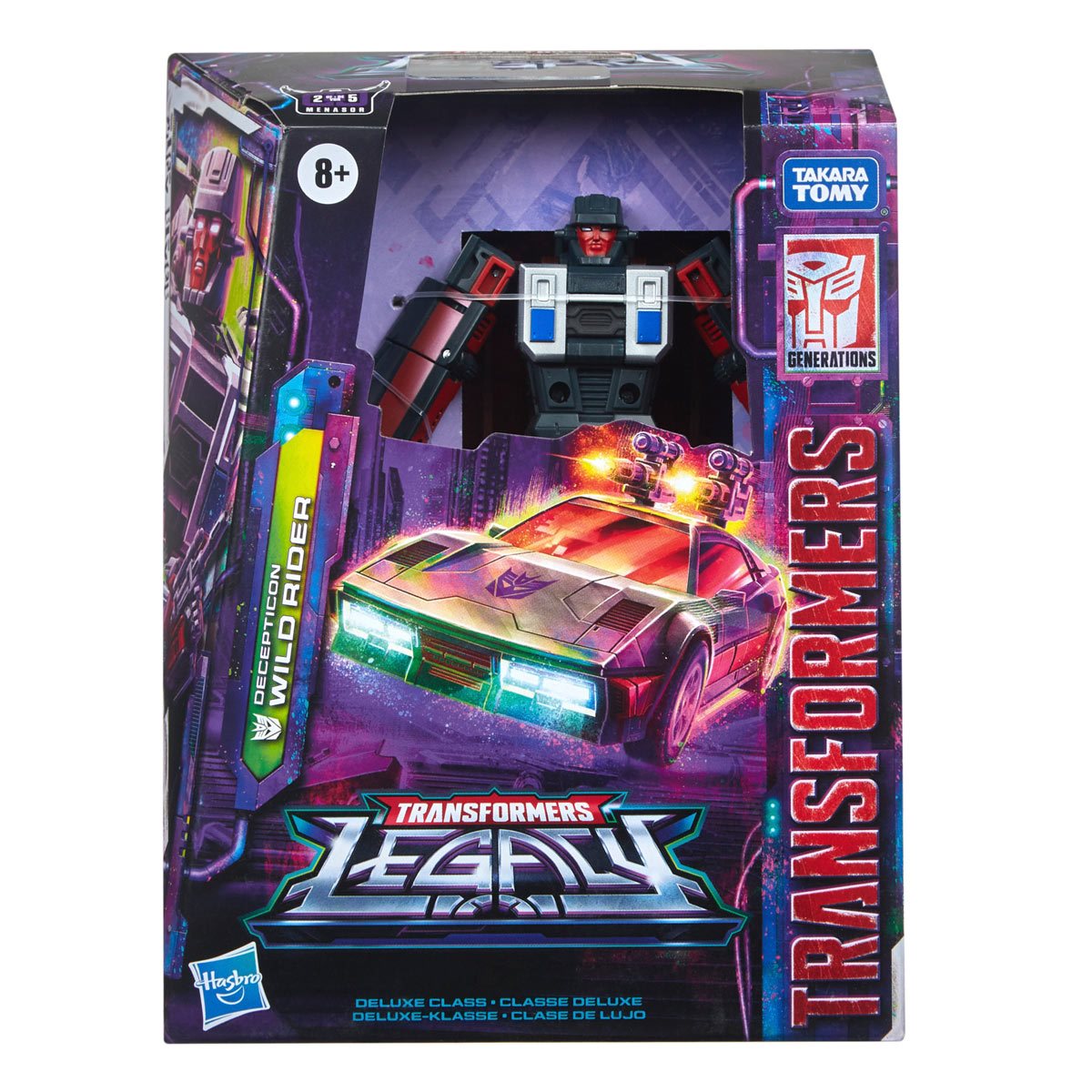 Transformers Generations Legacy Deluxe Wild Rider New Action Figure Toy