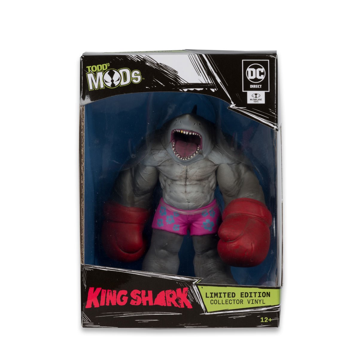 DC Direct Collector Vinyl King Shark Todd's Mods Limited Edition 4 1/2-Inch Scale Posed Figure
