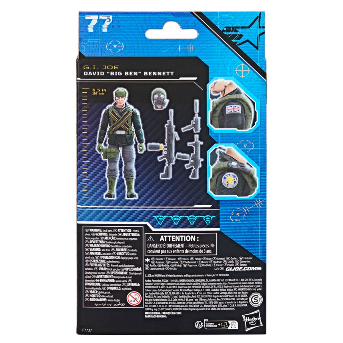 G.I. Joe Classified Series Nightforce David "Big Ben" Bennett 6-Inch Action Figure