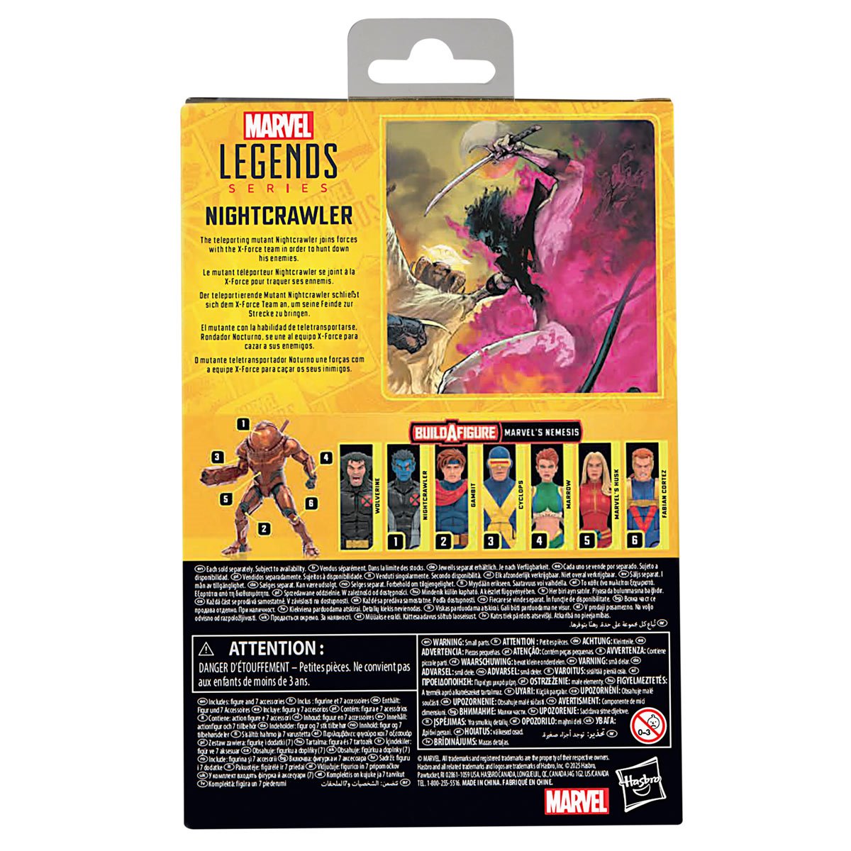 X-Men Marvel Legends X-Force Nightcrawler 6-Inch Action Figure