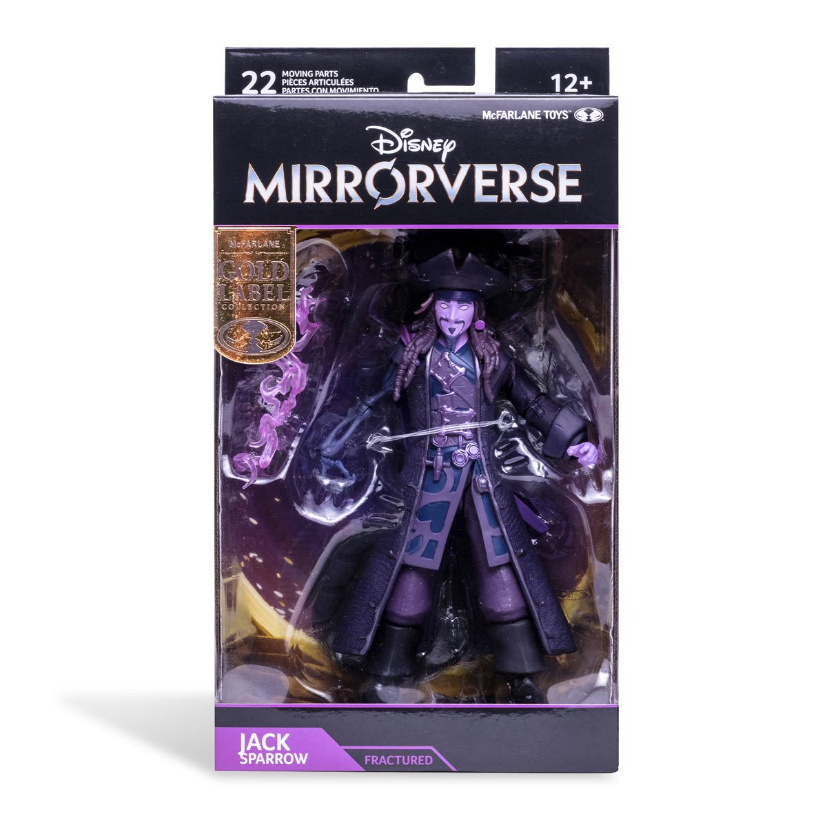 Disney Mirrorverse Fractured Captain Jack Sparrow Gold Label