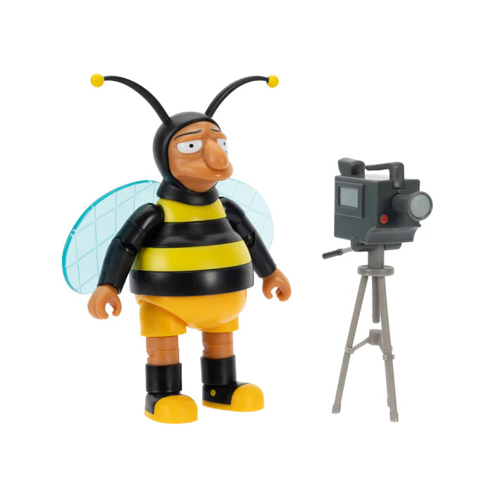 The Simpson's 5in Figures Bumblebee Man w/ Video Camera