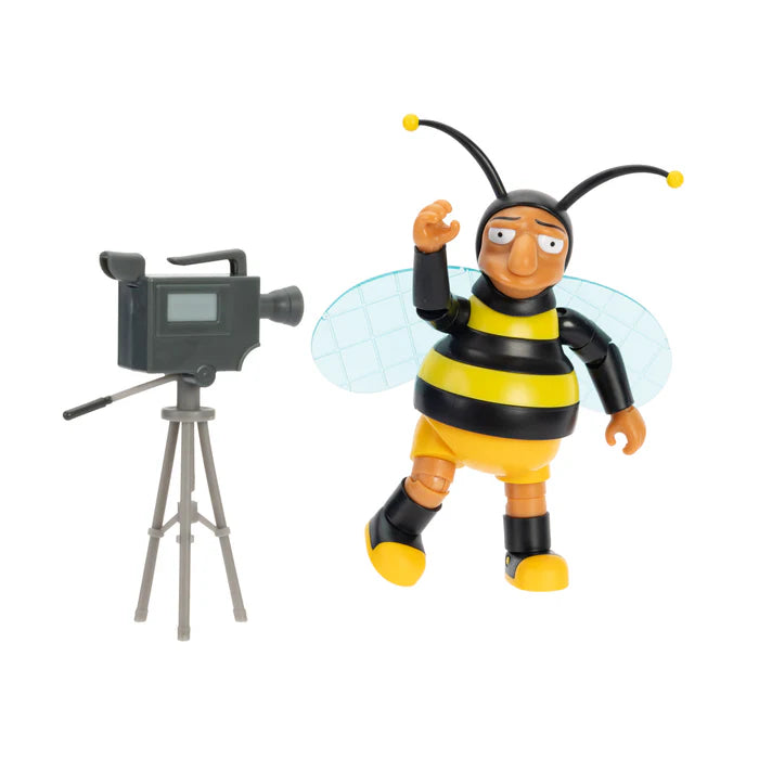 The Simpson's 5in Figures Bumblebee Man w/ Video Camera