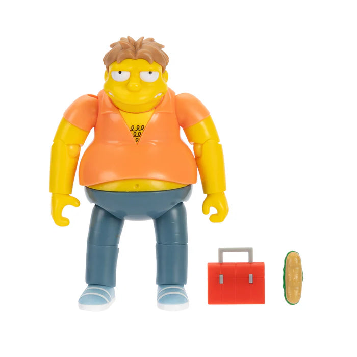 The Simpson's 5in Figures Barney Gumble w/ sub & Lunch Box