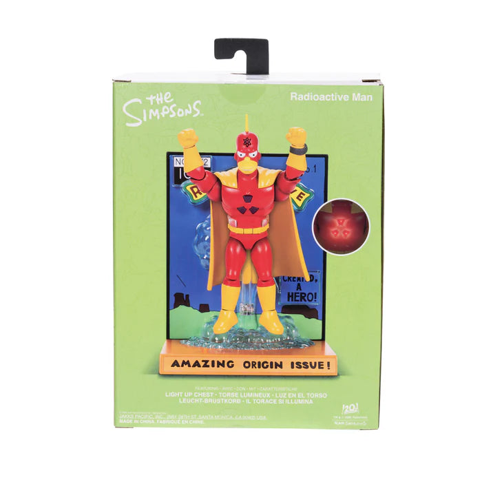 The Simpsons 5-Inch Premium Radioactive Man Action Figure