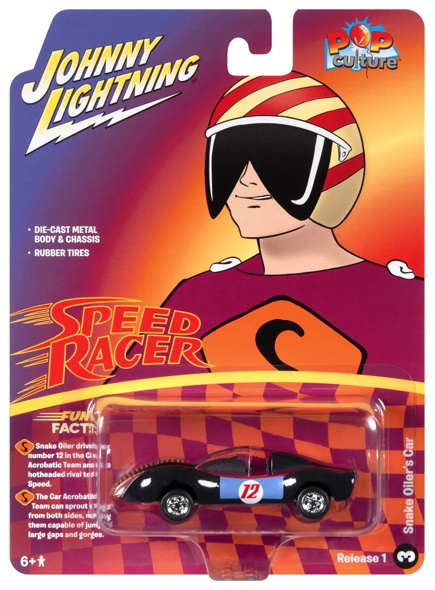 Johnny Lightning Pop Culture Speed Racer Snake Oiler's Car R1 #12 Die-cast