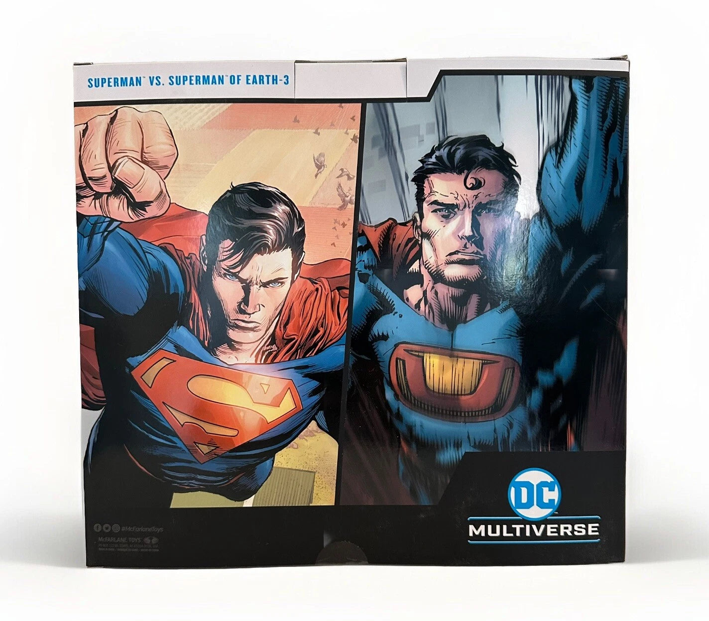 McFarlane Toys - DC Multiverse Superman vs Superman of Earth-3 with Atomica 7in