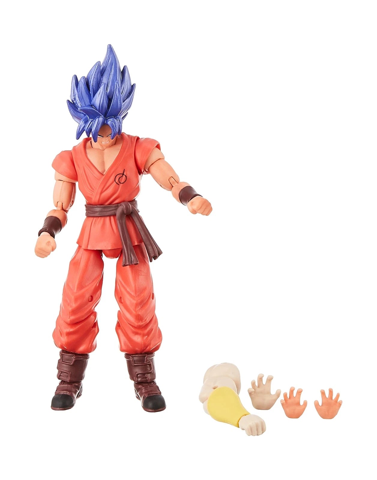 Dragonball Super Dragon Stars Series SSB Goku Kaioken x10 Action Figure