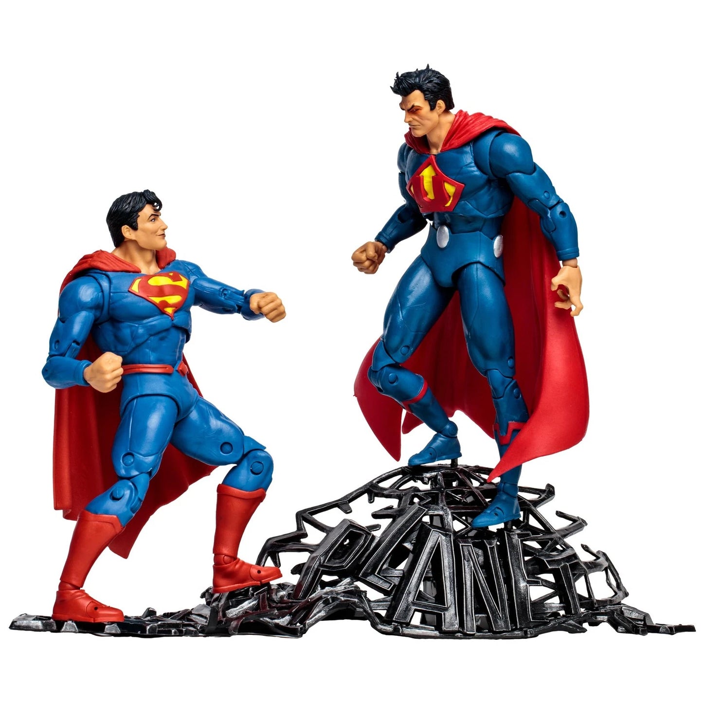 McFarlane Toys - DC Multiverse Superman vs Superman of Earth-3 with Atomica 7in