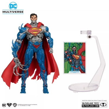 BRAND NEW McFarlane DC Multiverse New 52 Cyborg Superman Figure 7" In Hand