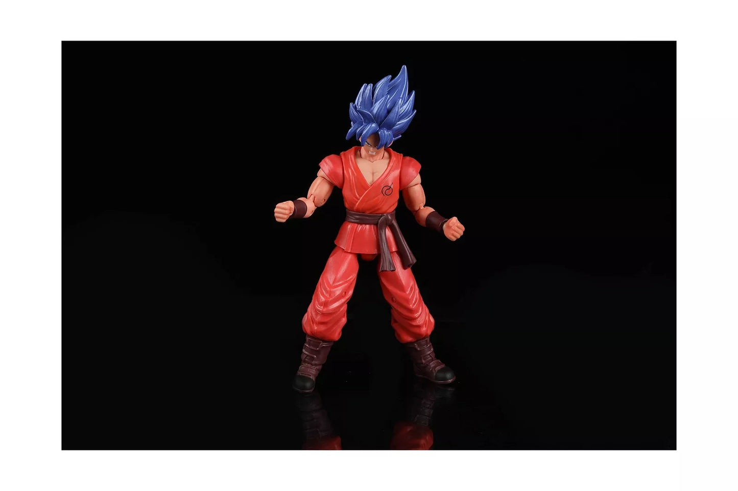 Dragonball Super Dragon Stars Series SSB Goku Kaioken x10 Action Figure