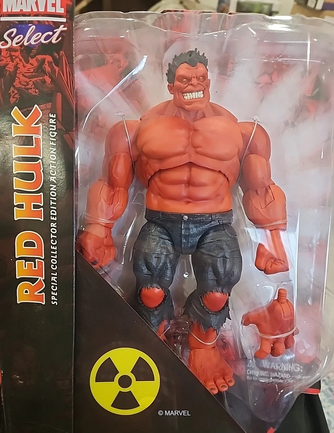 Marvel Select Red Hulk Action Figure New Big Special Collector Edition