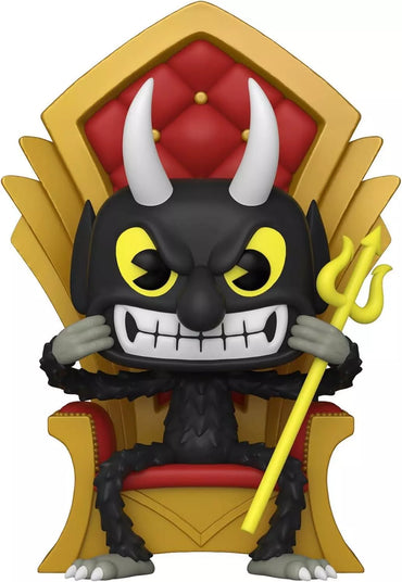 Funko Pop Cuphead S3 Devils Throne in Chair Deluxe 6" Vinyl Figure 898
