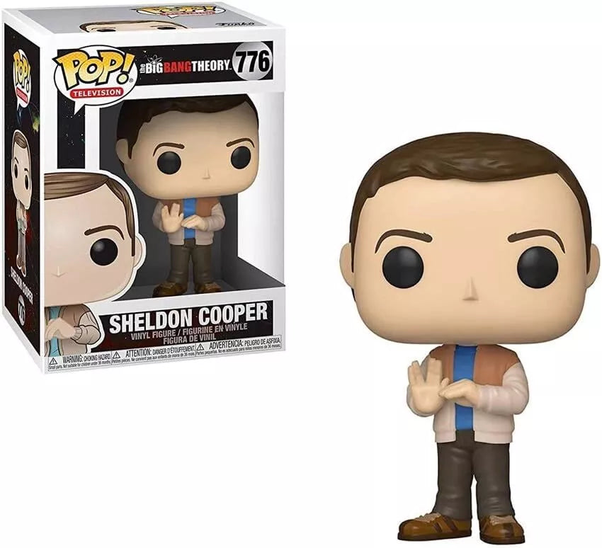 Big Bang Theory Sheldon Funko Pop! Vinyl Figure #776 Spock Lizard