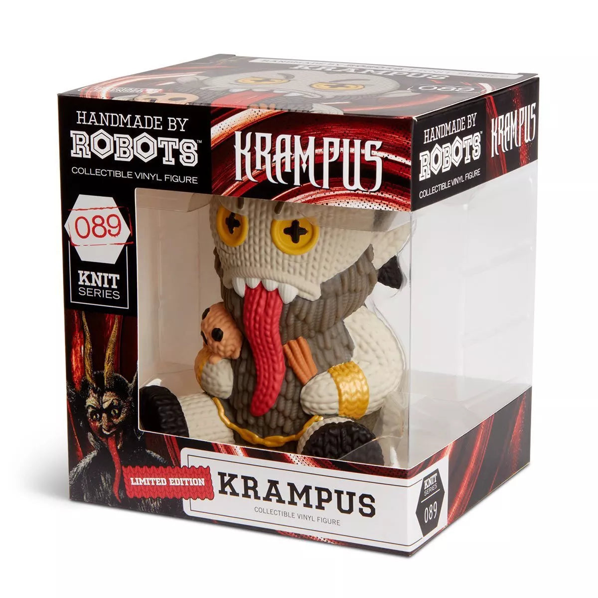 Krampus Handmade By Robots Vinyl Figure Knit Series Number 089