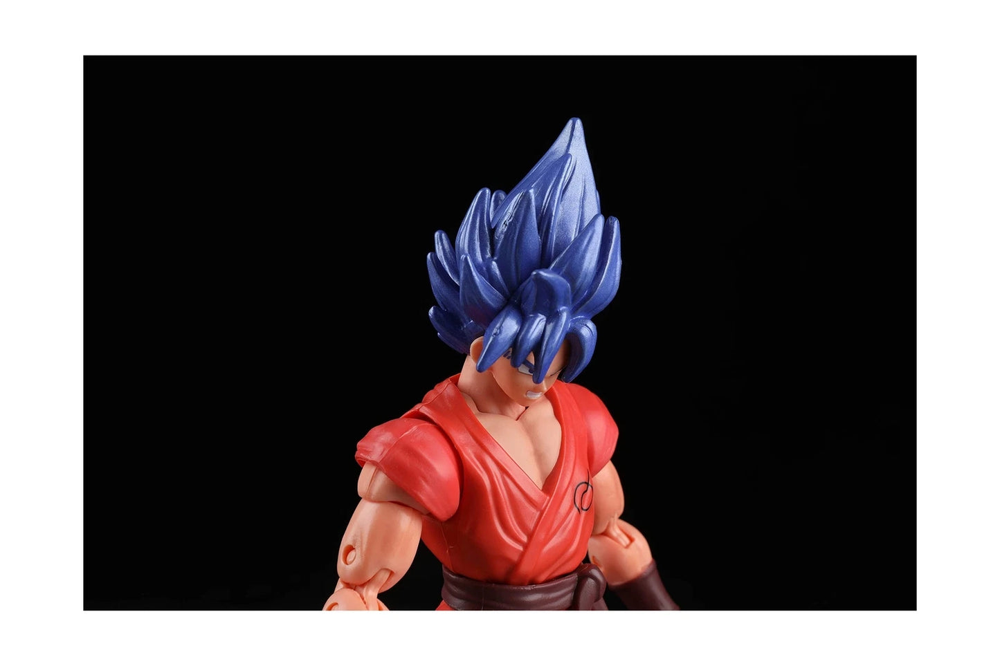 Dragonball Super Dragon Stars Series SSB Goku Kaioken x10 Action Figure