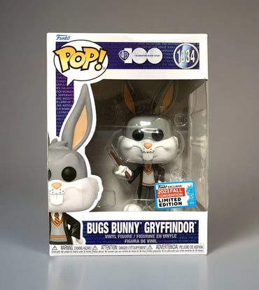 NEW Funko POP 1334 Bugs Bunny Gryffindor WB 100 Exclusive 2023 Fall Convention