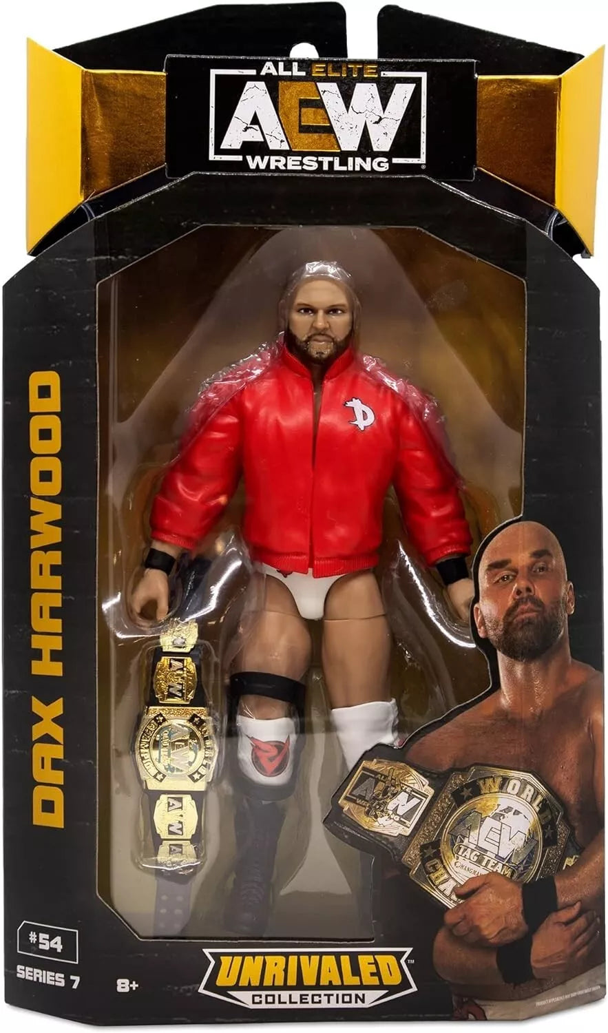 AEW All Elite Wrestling Unrivaled Series 7 Action Figures Dax Hardwood