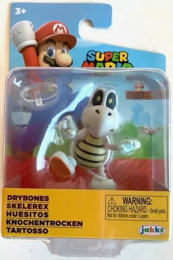 Jakks Pacific 42136 Nintendo Super Mario 2.5-inch DRY BONES Mini-Figure
