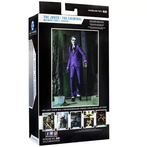 DC Multiverse Figures  Batman Three Jokers - 7" Scale The Joker (The Criminal)