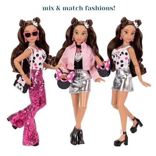 Disney ily 4EVER Minnie Mouse Deluxe Fashion Doll with Mix and Match Outfits