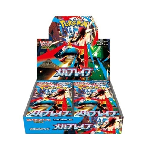 Pokemon Card Game Mega Brave Expansion Pack Booster Box Japan NEW