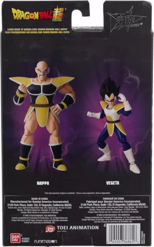 Dragon Ball Super Stars Nappa, Bandai Action Figure