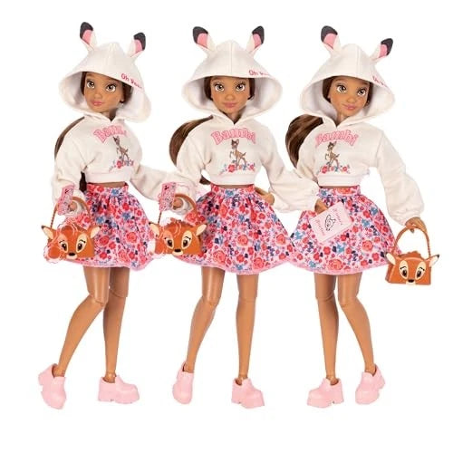 Disney ily 4EVER Bambi Fashion Doll with Accessories and Collectible Mickey Ring