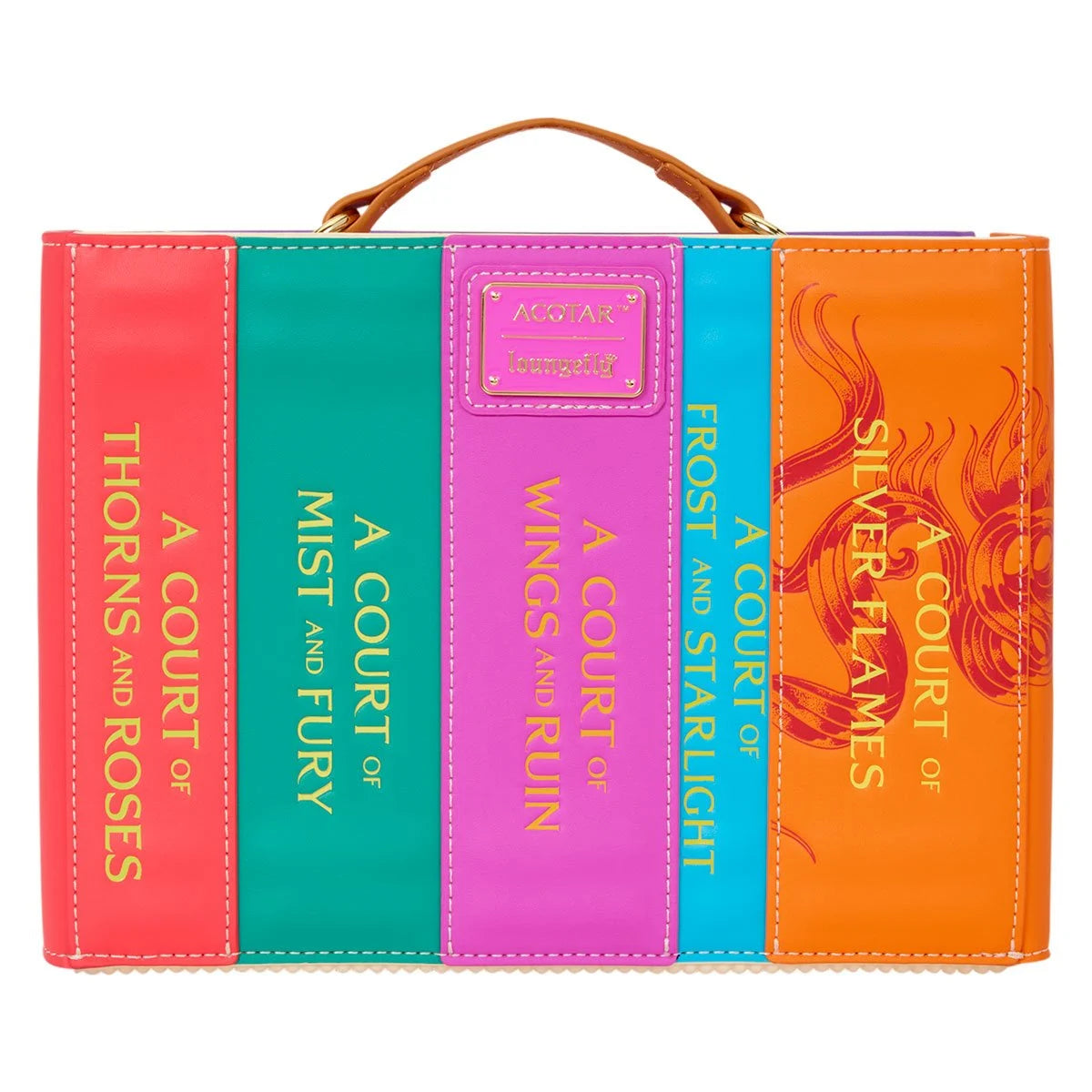 A Court of Thorns and Roses Book Series Figural Crossbody Bag