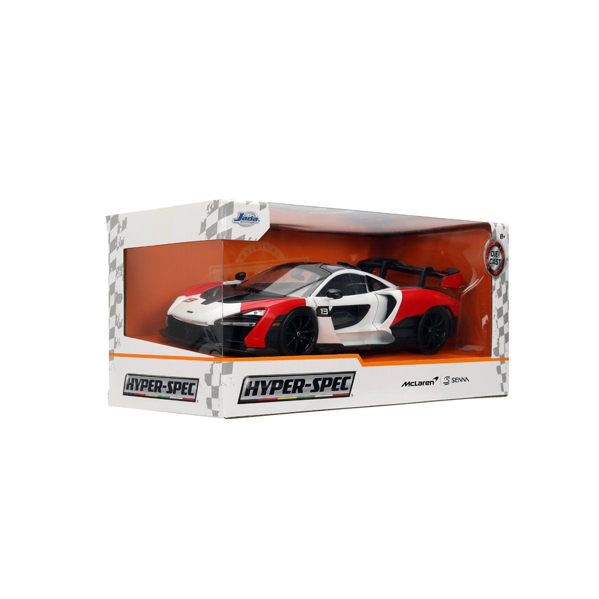Hyper-Spec McLaren Senna 1:24 Scale Die-Cast Metal Vehicle