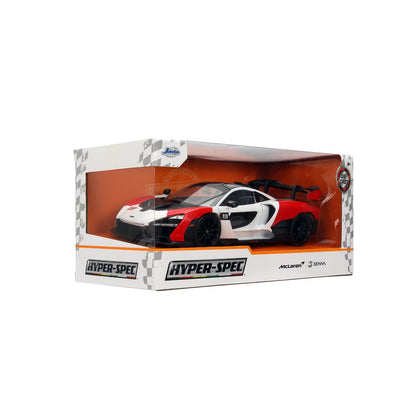 Hyper-Spec McLaren Senna 1:24 Scale Die-Cast Metal Vehicle