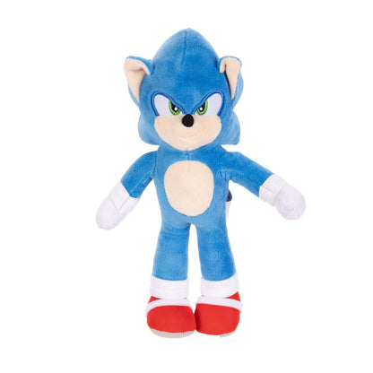 Sonic 3 Movie 9-Inch Basic Plush Jakks Pacific Sonic Only New