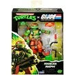 Teenage Mutant Ninja Turtles x G.I. Joe Raphael x Roadblock Action Figure