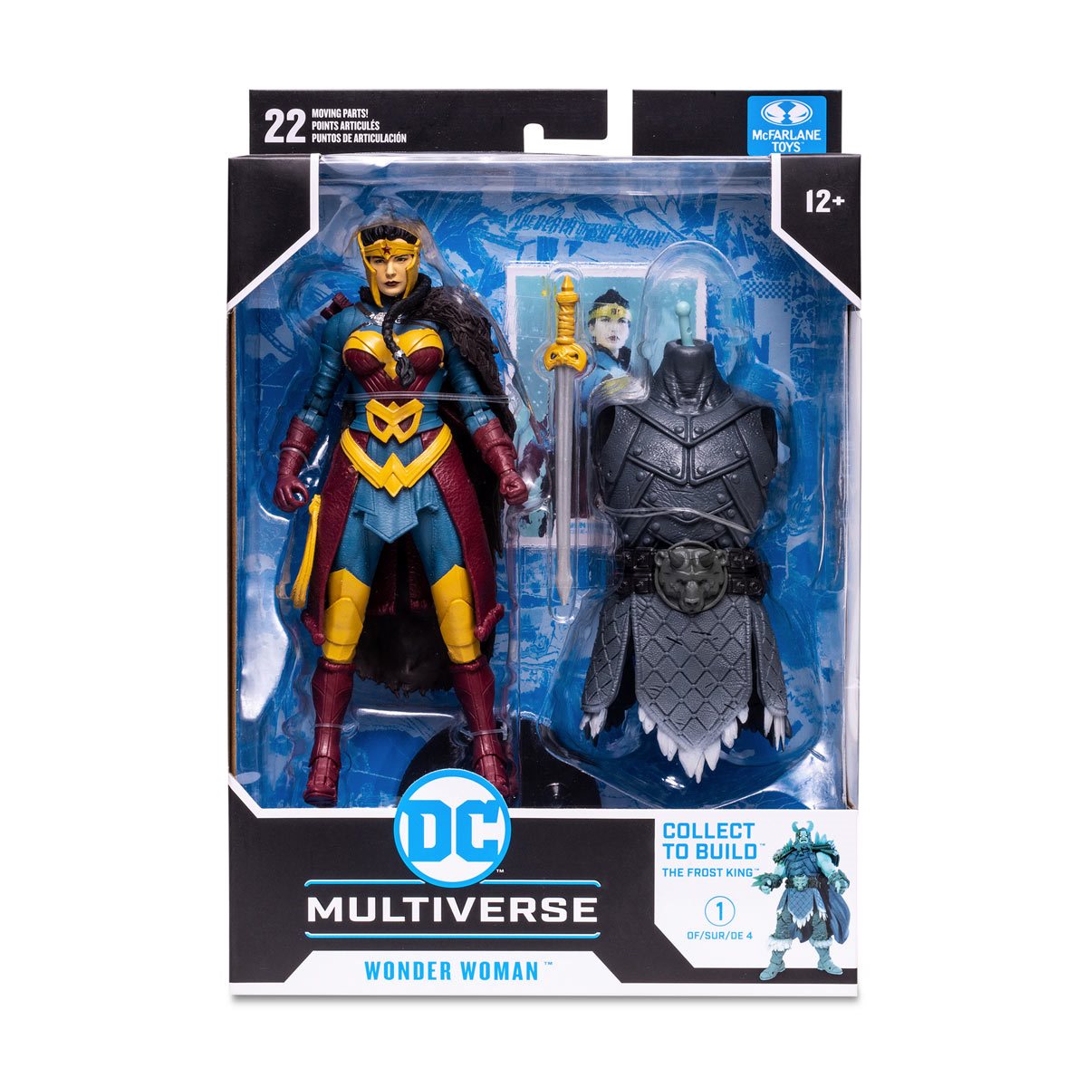 DC Multiverse Endless Winter 7" Action Figure Wonder Woman (Build Frost King)