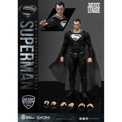 DC Justice League Superman Black Suit DAH-108 Action Figure - Exclusive