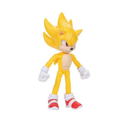 Sonic 3 Movie 5-Inch Wave 2 Action Figure Super Sonic New