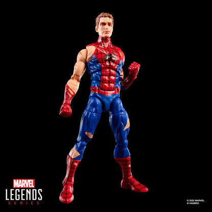 Spider-Man Marvel Legends Magic: The Gathering Battle-Damaged Spider-Man 6-Inch Action Figure and Card