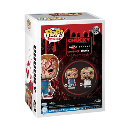 Bride of Chucky Chucky Bloody Funko Pop! Vinyl Figure #1694 - Entertainment Earth Exclusive