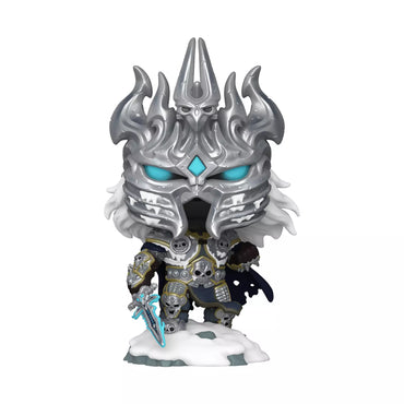 Funko POP! Game Cover: World of Warcraft Wrath of the Lich King 8.5-in Glow-in-the-Dark Vinyl Figure GameStop Exclusive