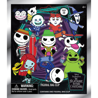 The Nightmare Before Christmas Series 10 3D Foam Bag Clip