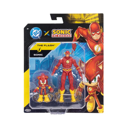 DC x Sonic the Hedgehog Wave 2 Action Figure Sonic and Flash