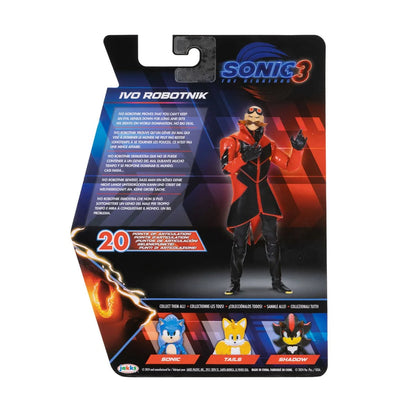 Sonic 3 Movie 5-Inch Wave 1 Action Figure Ivo Robotnik