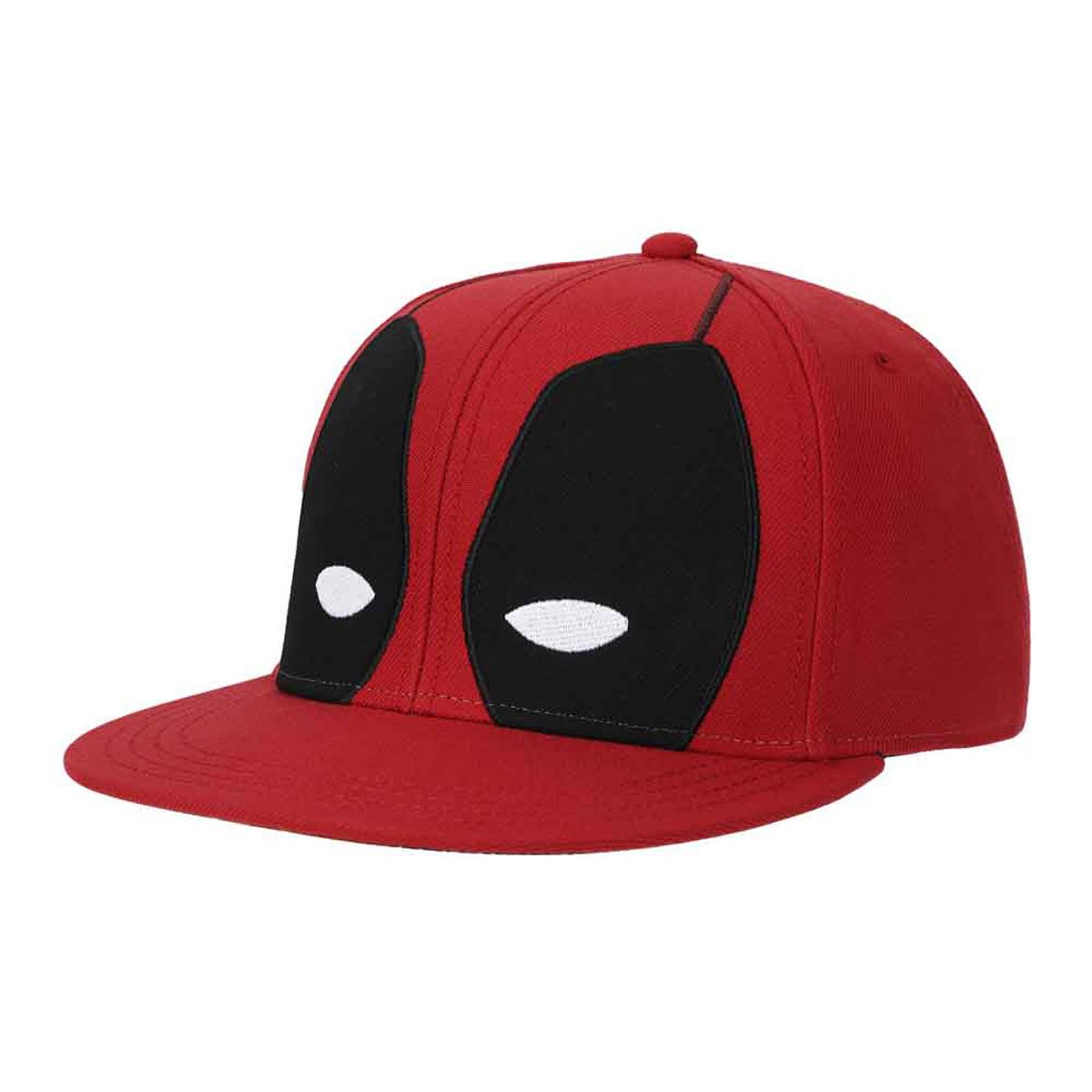 Deadpool Big Face Flat Bill Snapback Hat