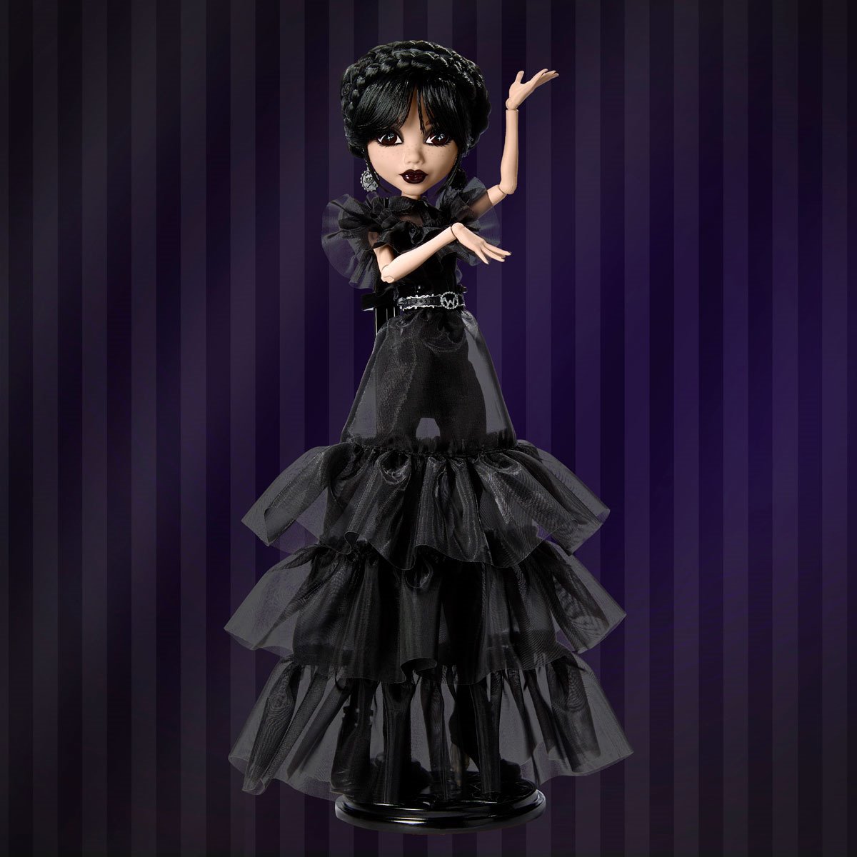 Monster High x Wednesday Addams Rave'N Dress Doll Mattel New