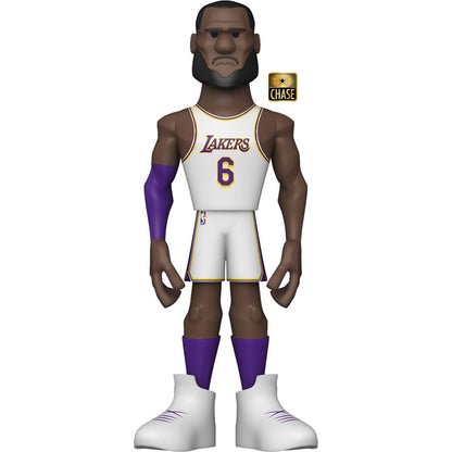 NBA Lakers LeBron James 5-Inch Vinyl Gold Figure CHASE