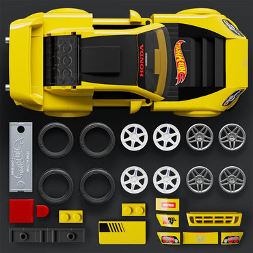 Brick Shop Hot Wheels '07 Honda S2000